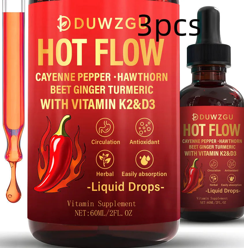 Liquid Capsaicin extract concentrate bottle for chilli oil, hot sauce and marinades, Picture color, 1PCS to 3PCS options