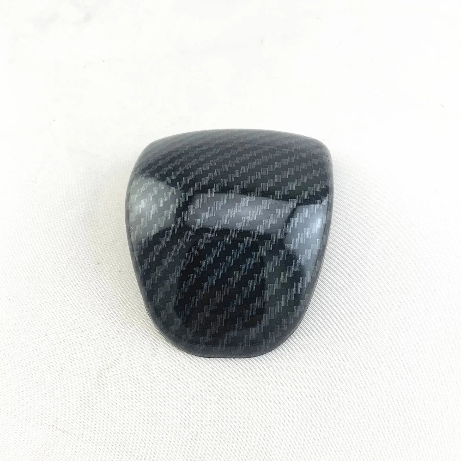 Smart RunK3 carbon fibre pattern gear shift cover sticker for car interior customisation