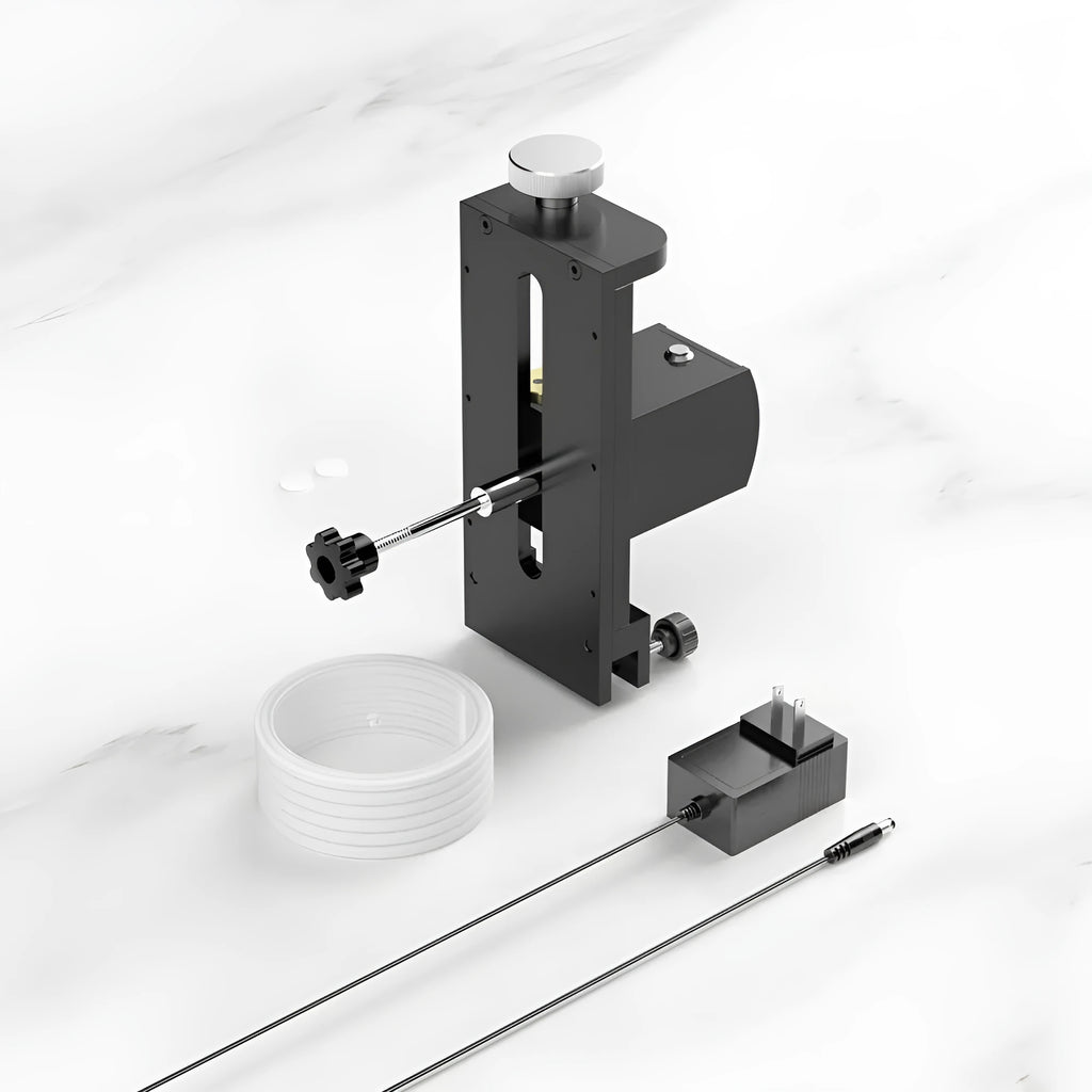 Single-slot ultrasonic cleaning machine with digital controls on a bench top.
