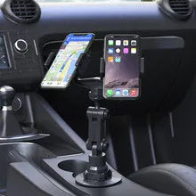 Silicone automobile phone holder in Peak-X5 colour for car and desktop use