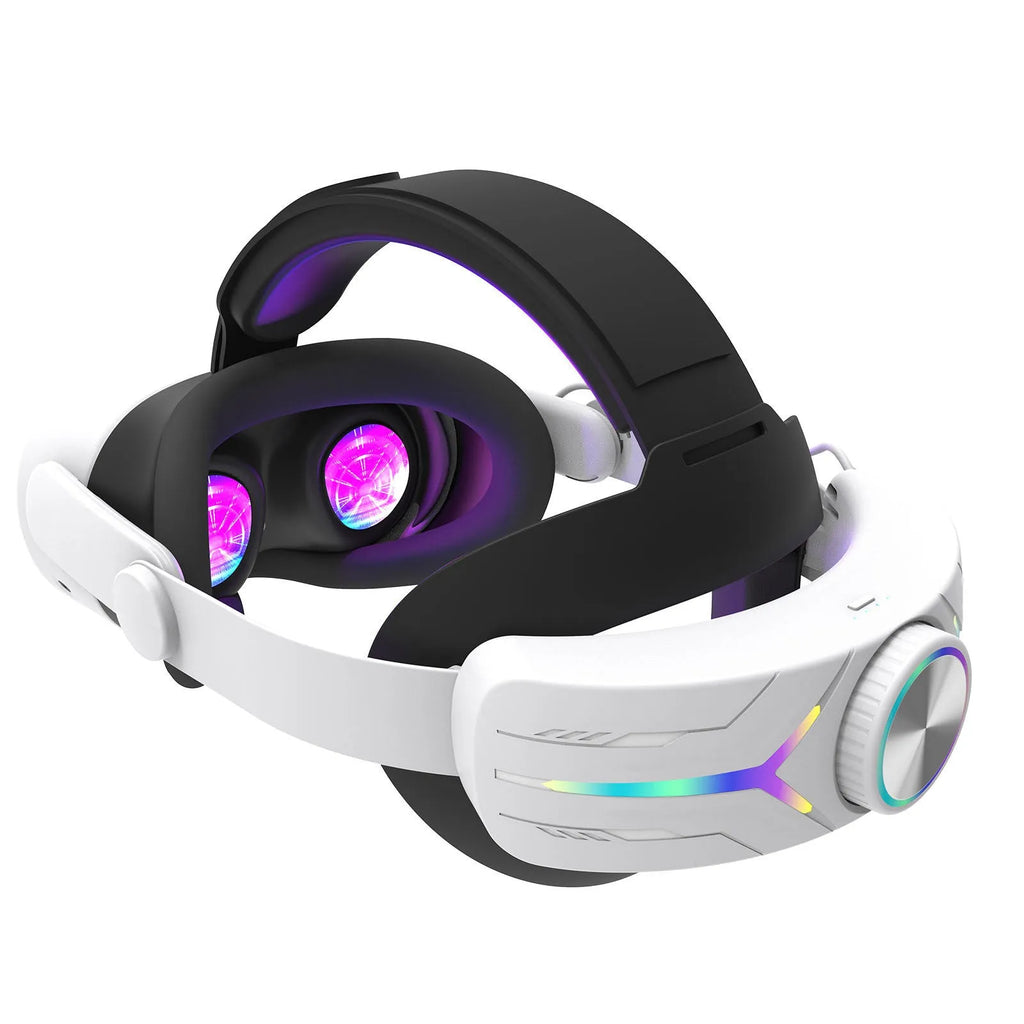 Ammonium Bicarbonate VR charging headset 8000 mAh in Elite Color, ABS handheld design on white background