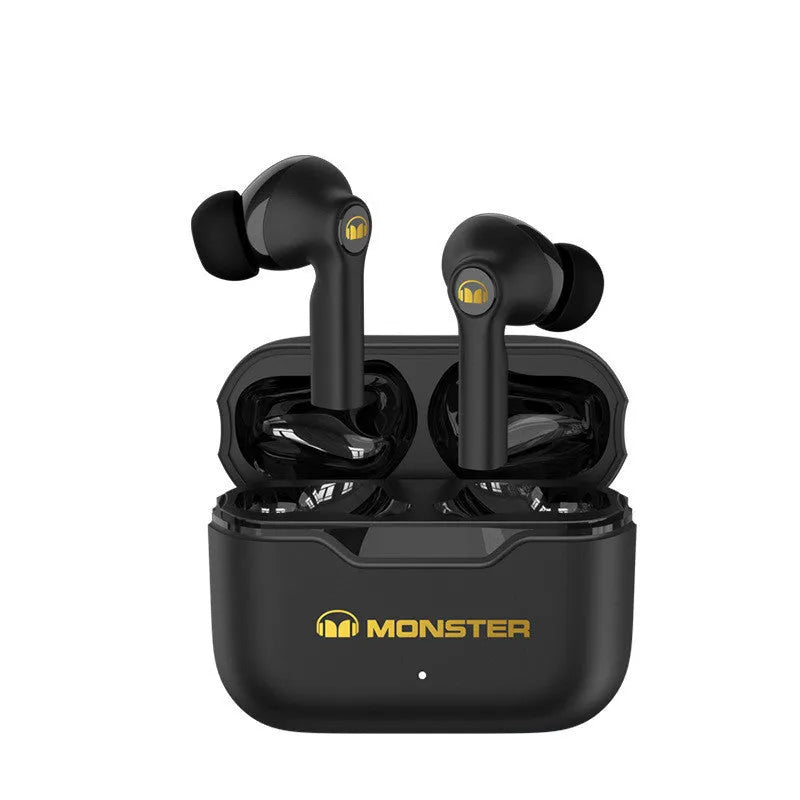 True wireless Bluetooth headset in black, white, or blue with in-ear design