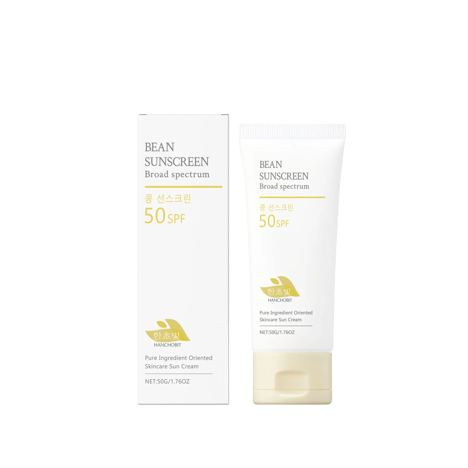 Soymilk Protective Cream sunscreen tube 50g with fermented botanical extracts