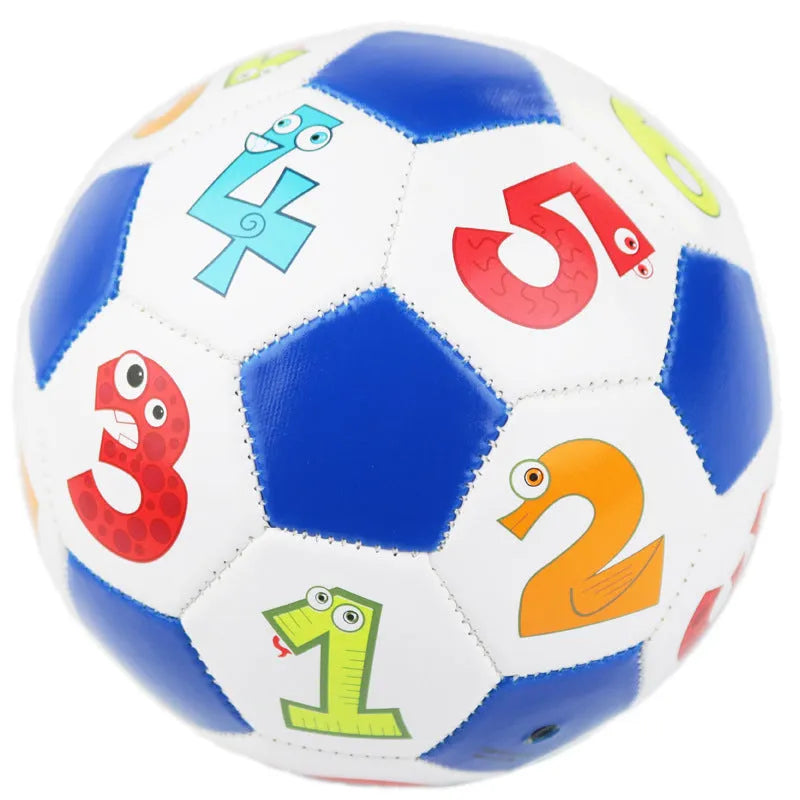 REGAIL No. 2 soft leather children's football in colourful design