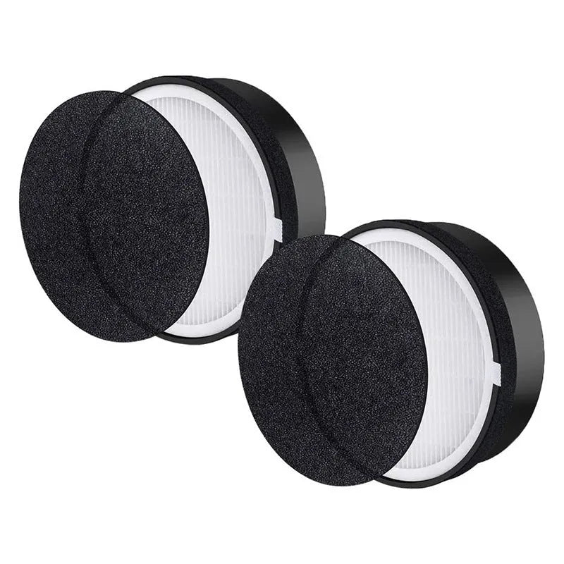 Levoit LV-H132 air purifier replacement filter kit with white filter screen and cotton