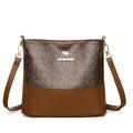 Retro brown soft leather messenger bag with organised compartments and three-dimensional external pocket
