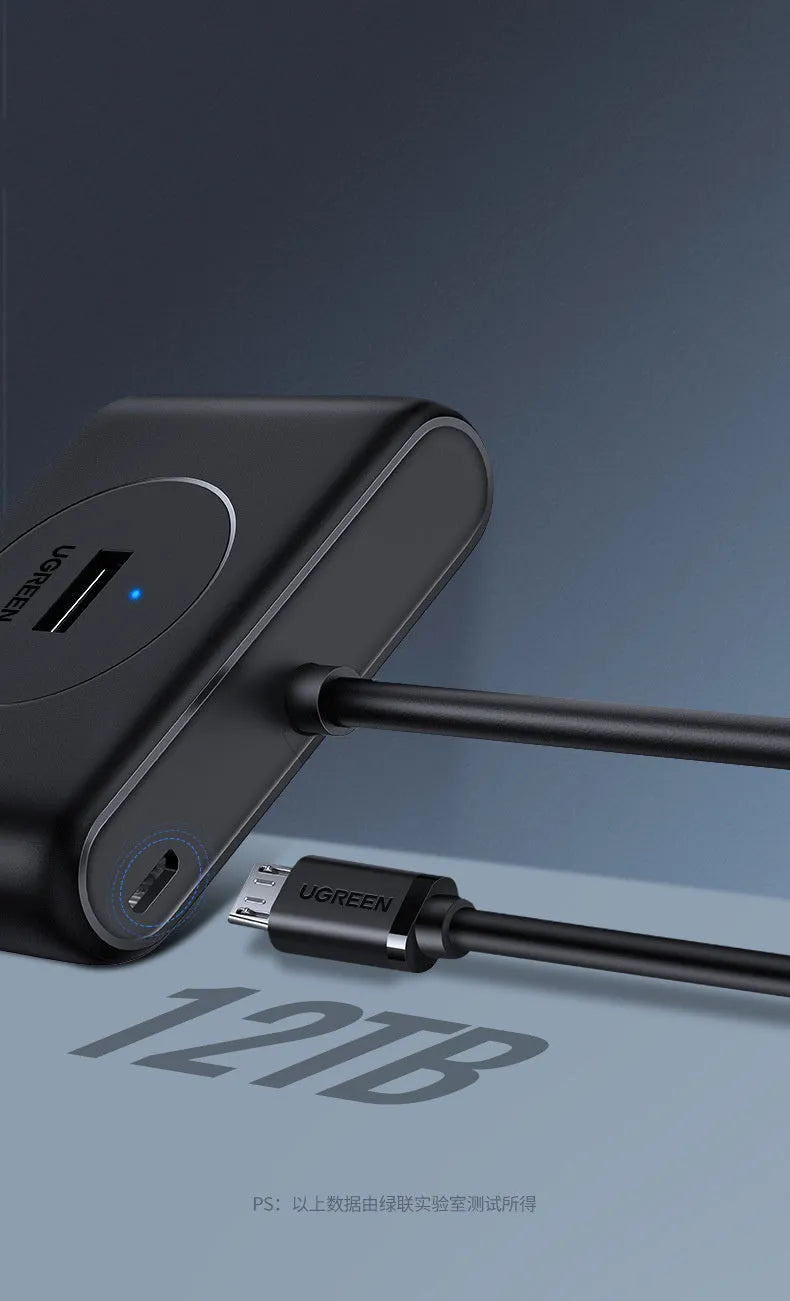 USB 3.0 extender adapter set with multiple cable length options for desktop computer connectivity