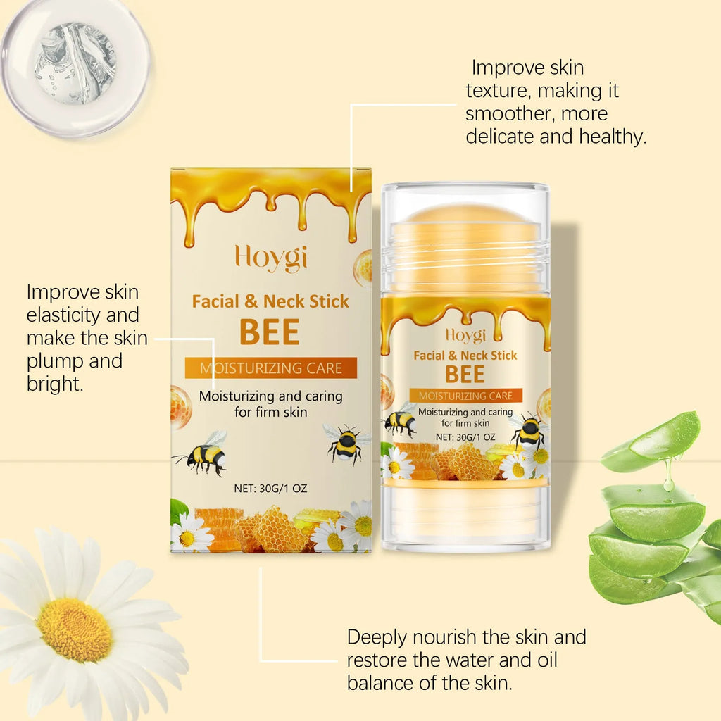 30g moisturising facial essence stick with natural extracts including aloe vera and honey