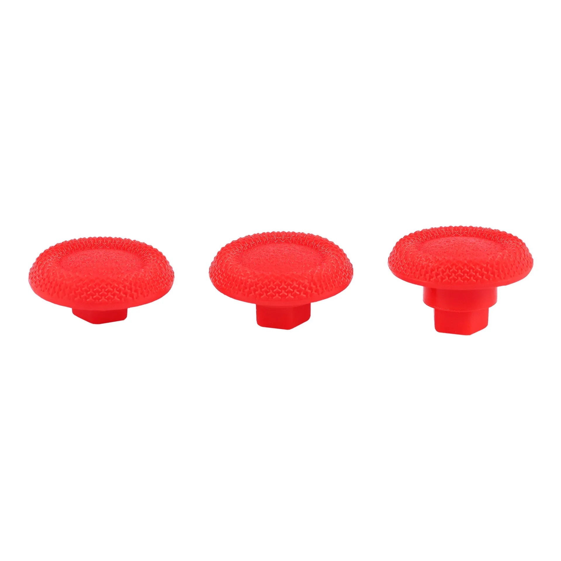 Set of 8 non-slip replacement joystick buttons in various colours for PS4 PS5 Xbox One controllers