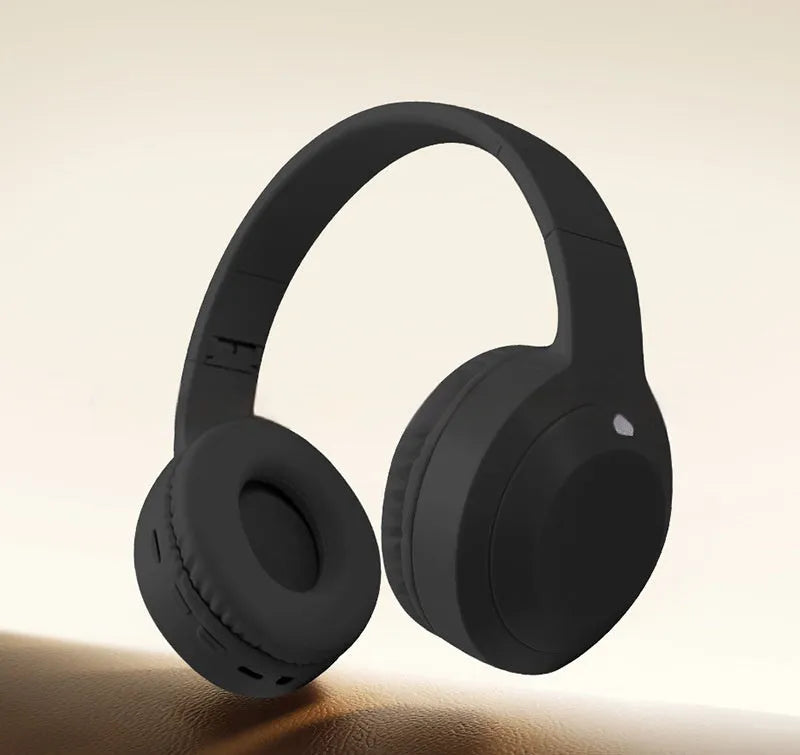 Wireless Bluetooth headset M5 over-ear HIFI stereo in black, white, purple or apricot with 10m range