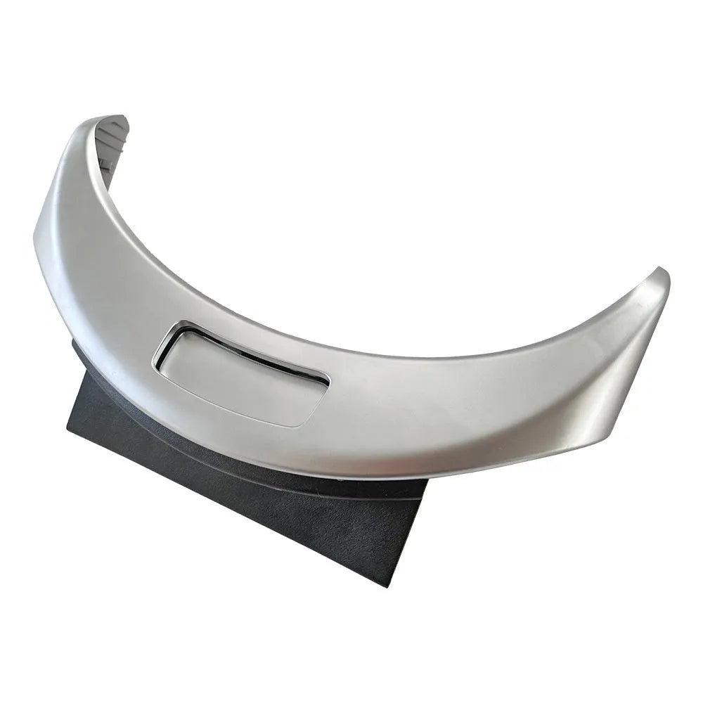 Mercedes C-Class GLC armrest button electroplating panel in silver, black, or carbon finish