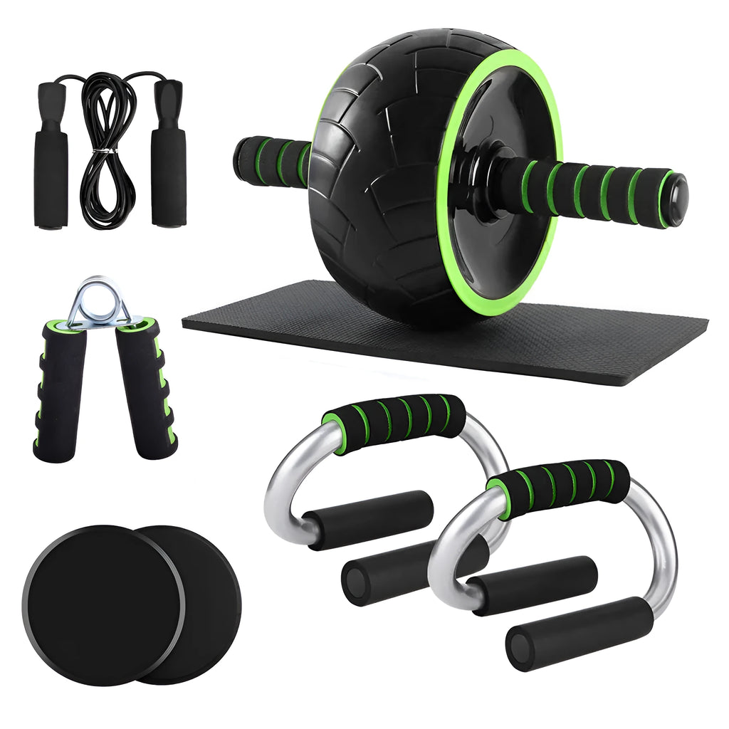 Black abdominal fitness machine model YF-0001 weighing 1.6 kg for indoor home core training