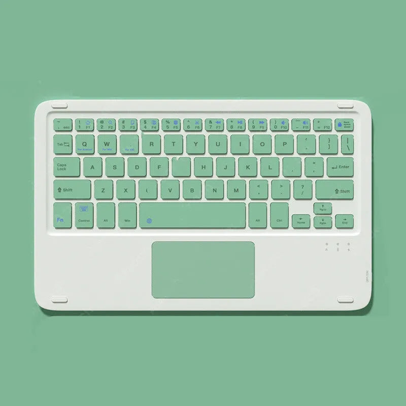 Bluetooth wireless touch keyboard and rechargeable mouse combo in five colour options