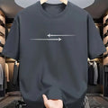 Loose fit cotton blend t-shirt with cartoon pattern in multiple colour options