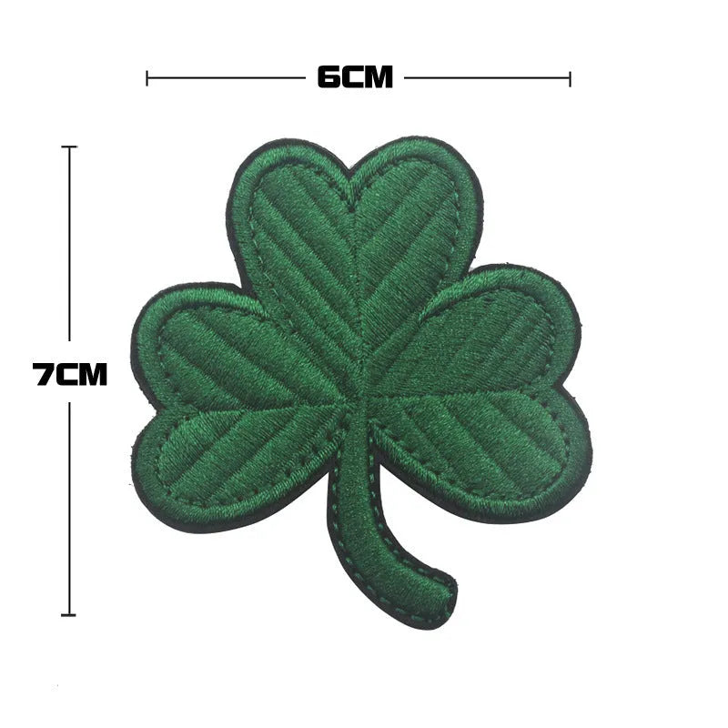 Outdoor embroidered fabric badge with Velcro strip on nylon polyester in various colour designs.