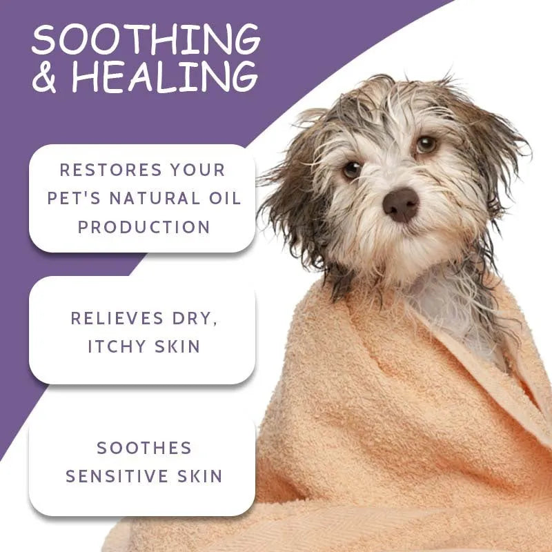 100g pet shower gel bottle with sterilisation and lasting fragrance for dogs and cats