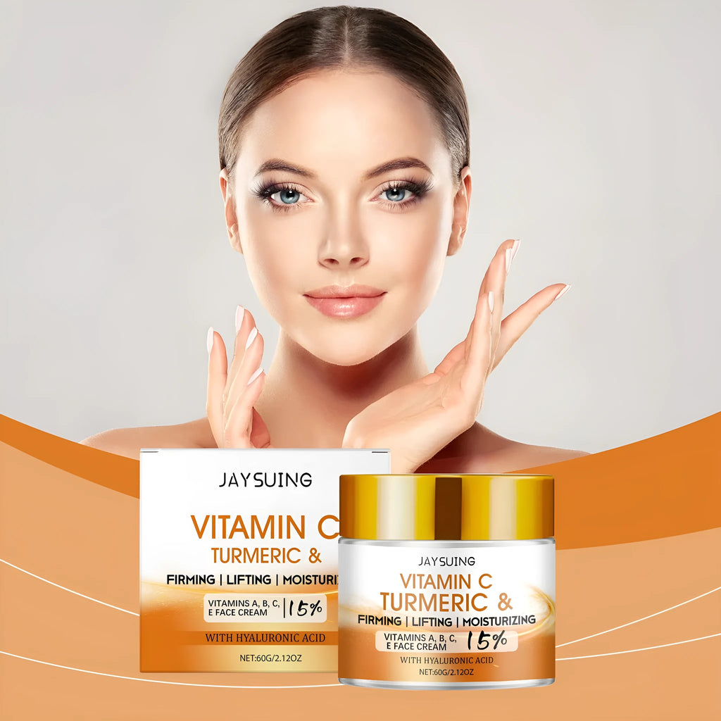 60g jar of Firming and Rejuvenation Lifting Neck Cream with vitamin C, retinol, and hyaluronic acid