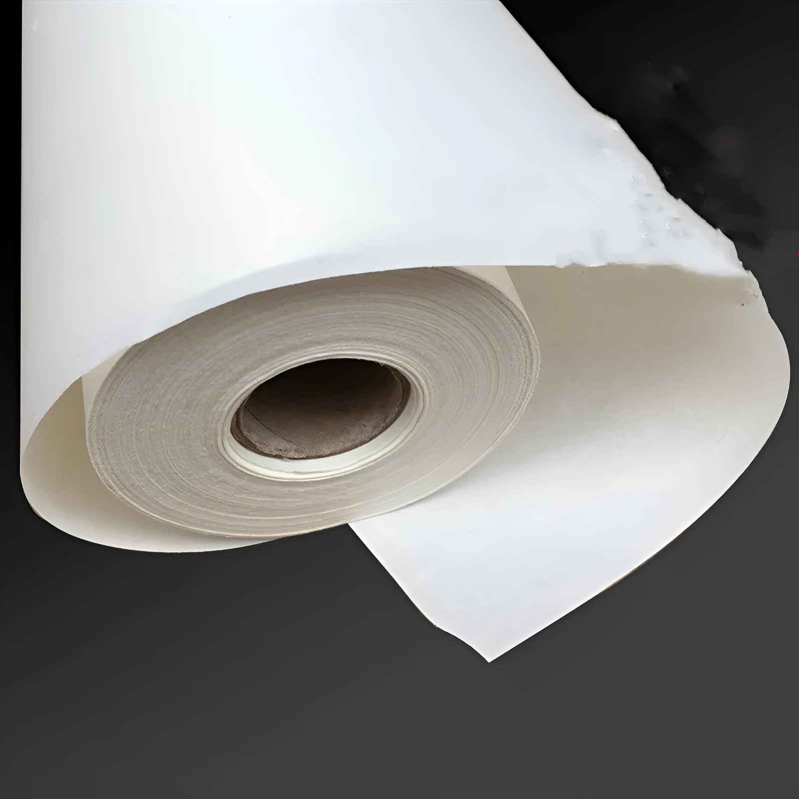 Roll of microjet printable coated rice paper with half-cooked xuan finish, 50m length, for art reproduction and decorative painting
