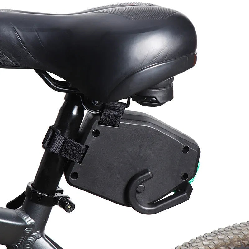 Black plastic resin bicycle trailer rope for mountain bike and parent-child cycling