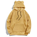 Men's coral fleece pullover jacket in gray with raglan sleeves, loose fit polyester pullover for casual leisure