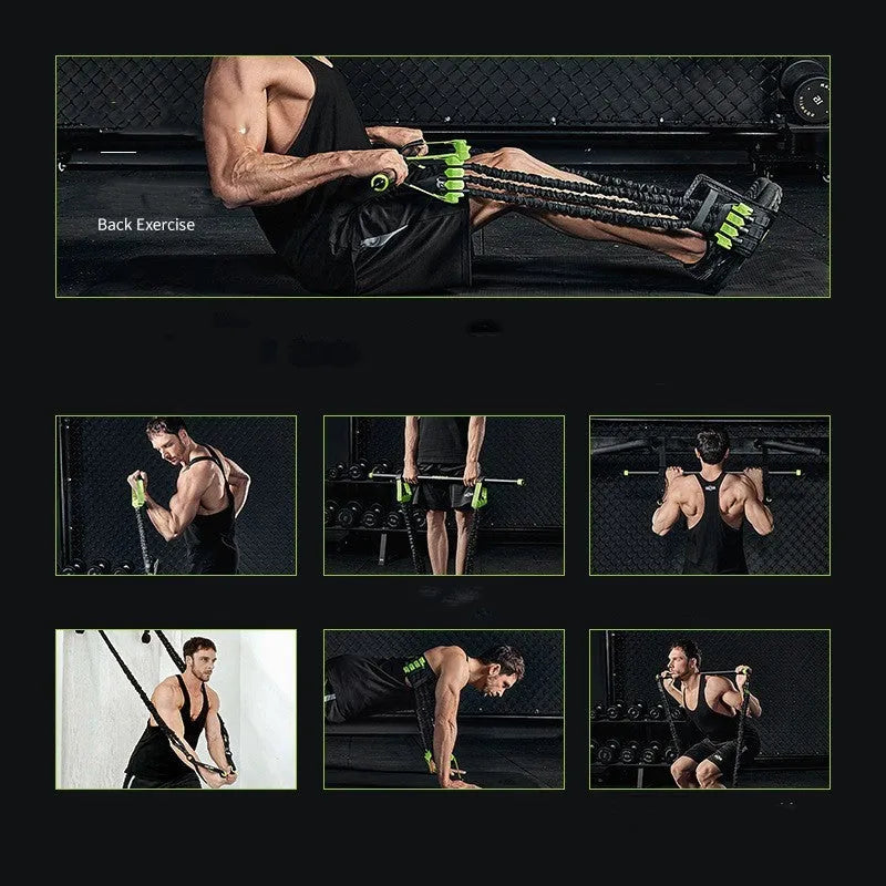 Nylon bench press chest muscle training equipment Versatile Suit Knight Edition for home use