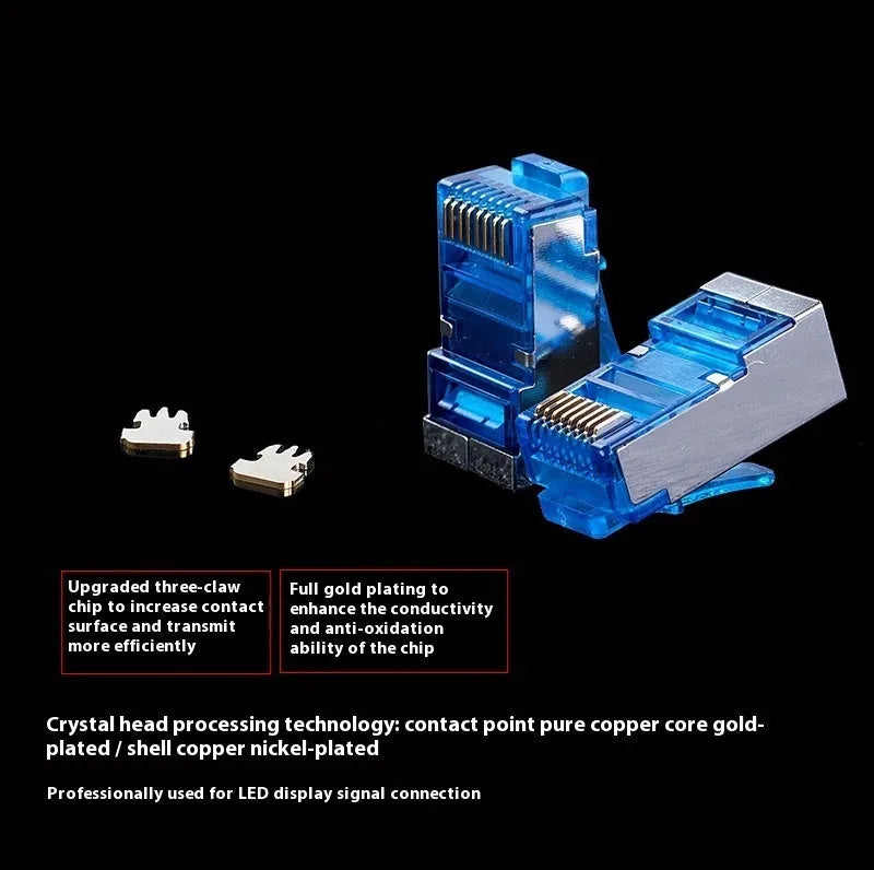 CAT6 RJ45 Ethernet network extension cable, 10 metre length with grey connectors