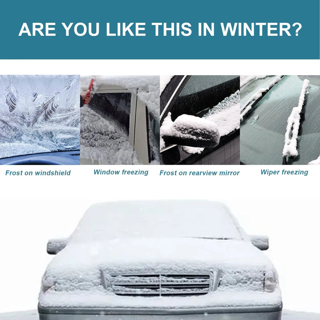150ml bottle of car windscreen defrosting spray for winter ice and snow removal