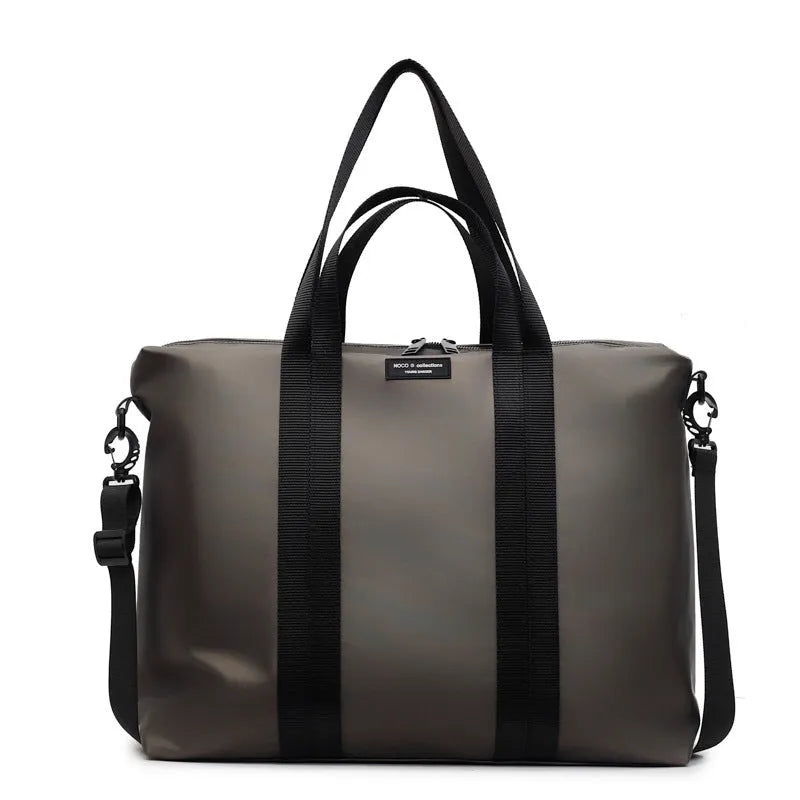 Oxford cloth business travel tote bag in black, grey or champagne colours with 20-35 litre capacity