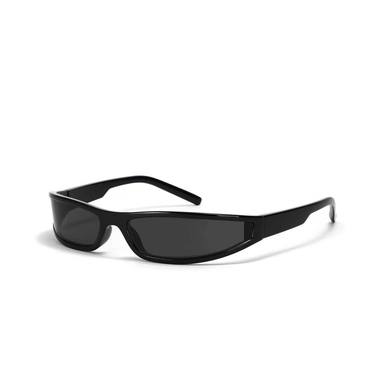 Future style narrow frame sunglasses for women in Mercury colour options including bright black and grey