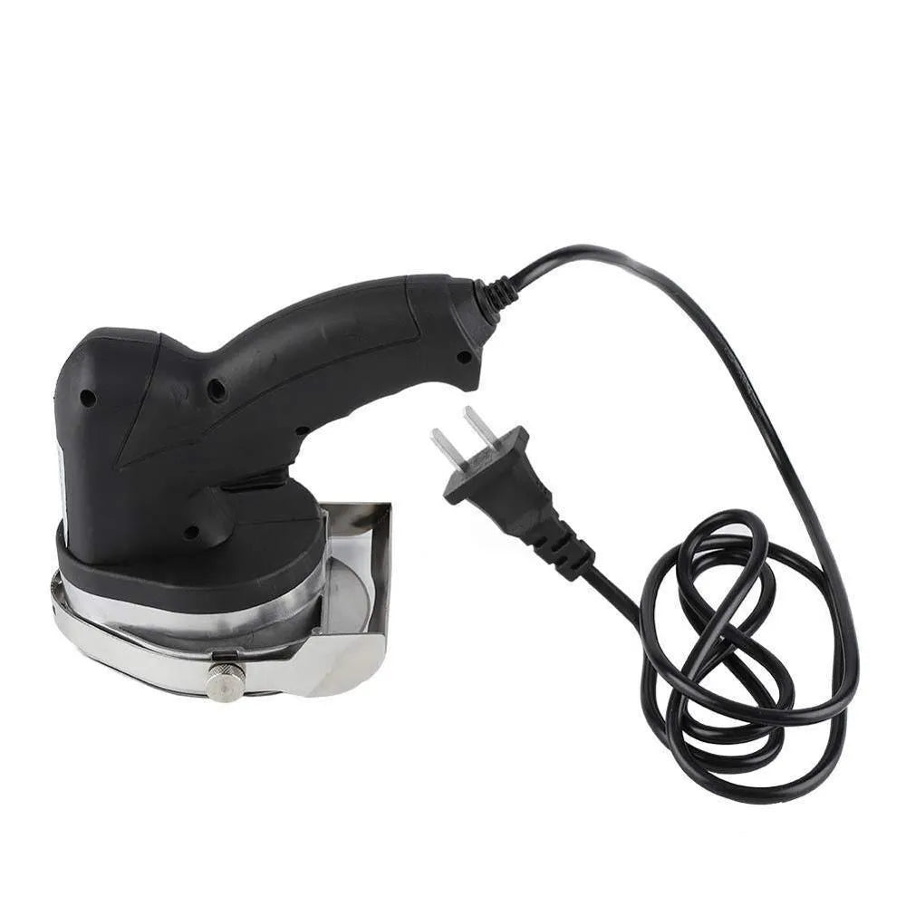 Black KS-100E electric meat cleaver machine with dimensions 200x240x290mm for mincing.