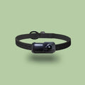 Black WiFi neckband camera recorder showing compact size and wearable design for hands-free video capture.