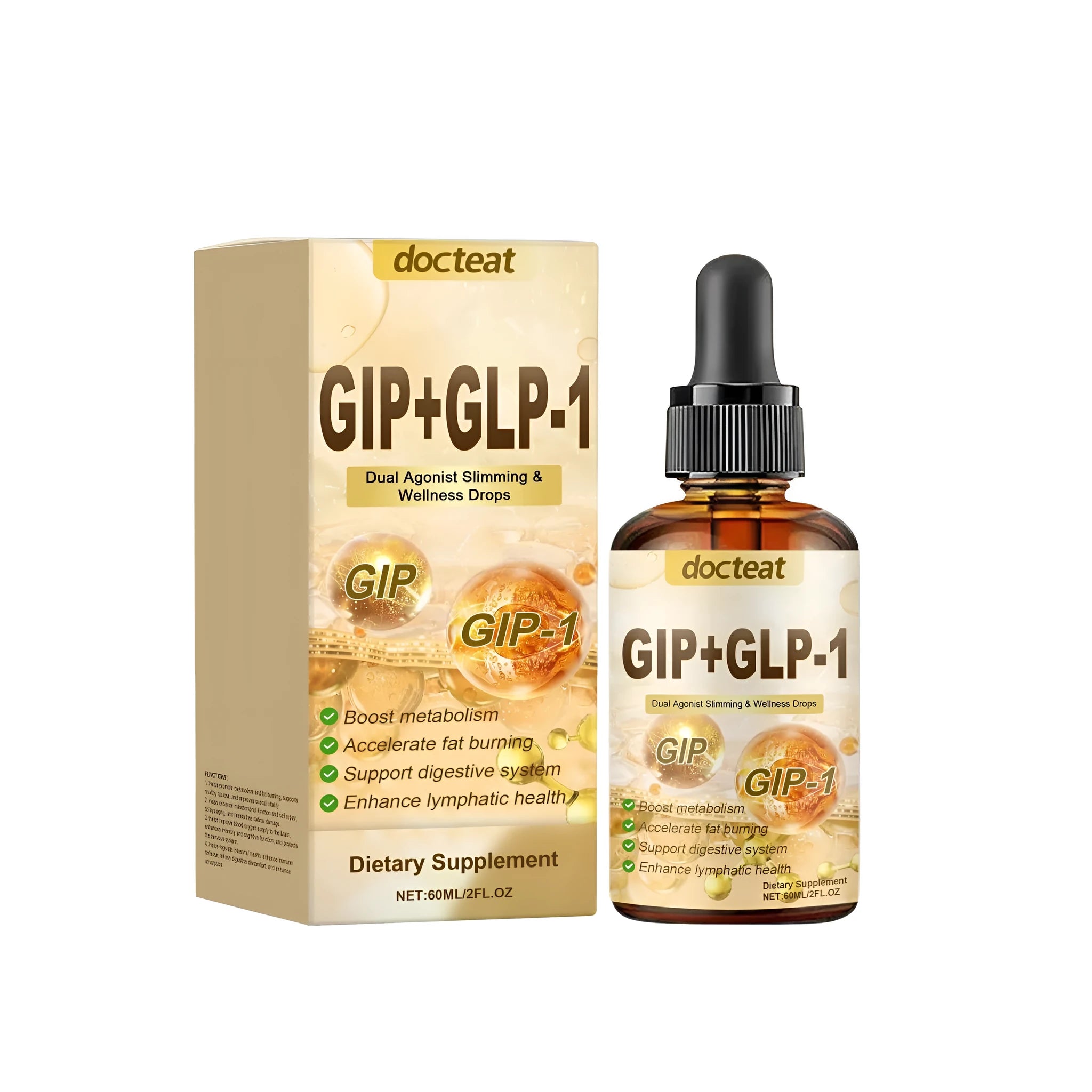 Drip Health Drops 60ml bottle nutritional supplement for intestinal support