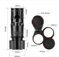 Black carbon fibre car cup holder with a retractable base on a car centre console.
