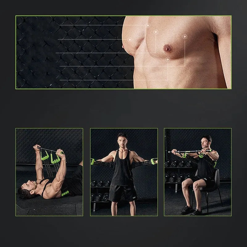 Nylon bench press chest muscle training equipment Versatile Suit Knight Edition for home use