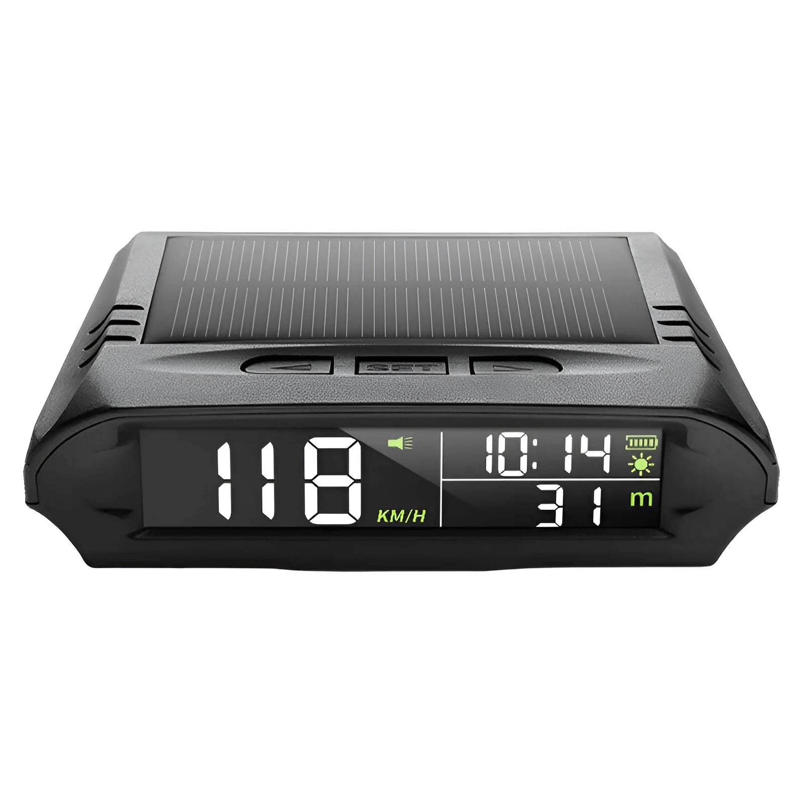 Car head-up display GPS solar alarm X98 model 10x8x3cm ABS+PC