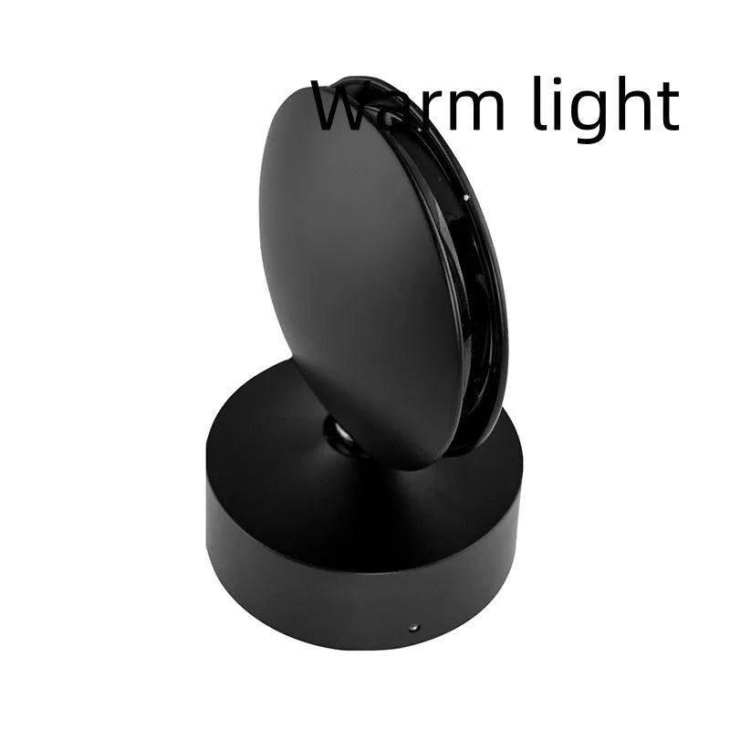 360-degree rotating linear light with RGB remote control in black shell for exhibition display