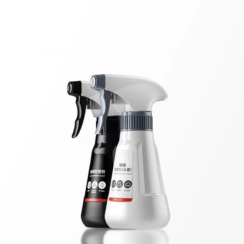 200ml anti fog spray bottle for car glass, windscreen, motorcycle helmet visor and glasses