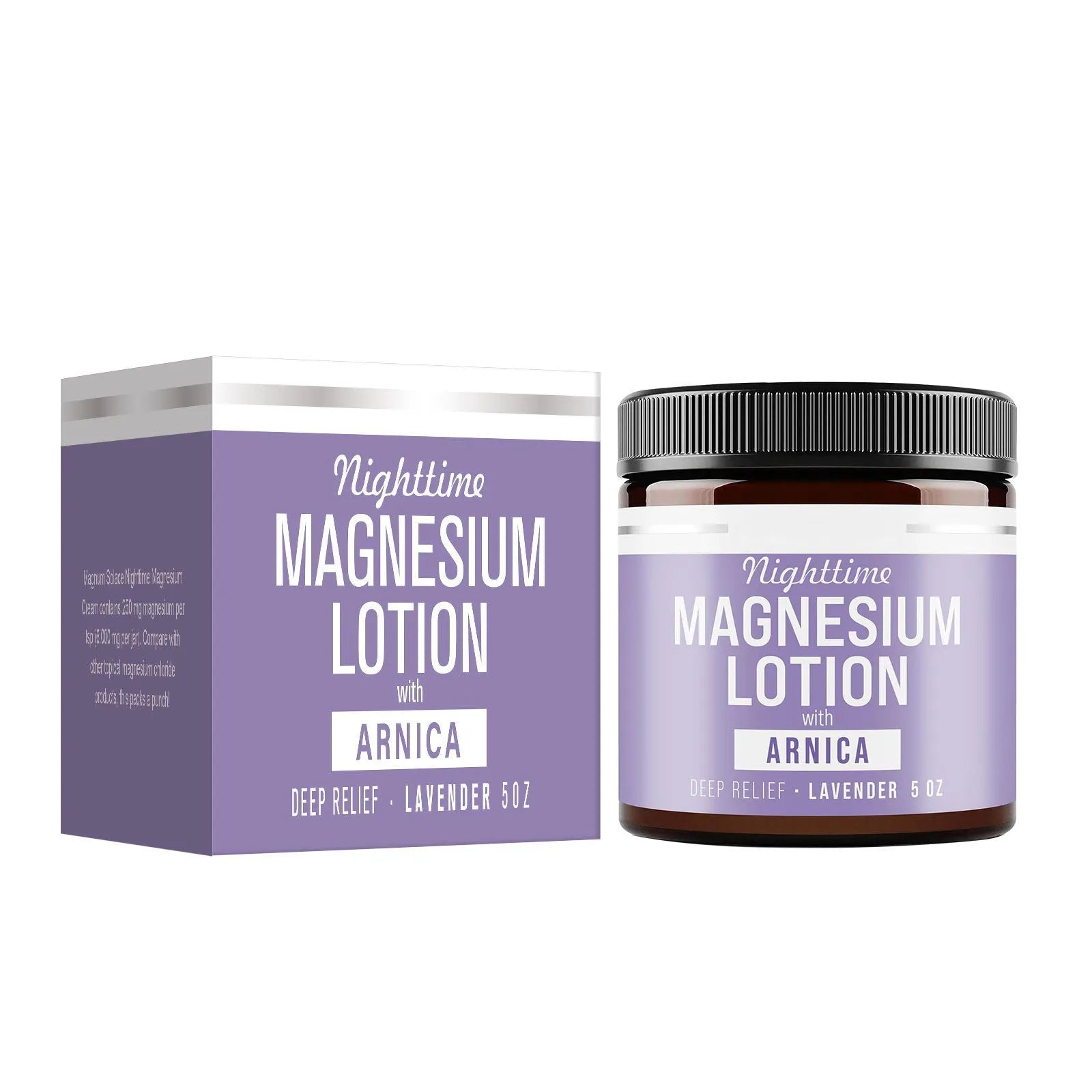 150ml jar of Magnesium Body Butter Cream for moisturising and soothing skin