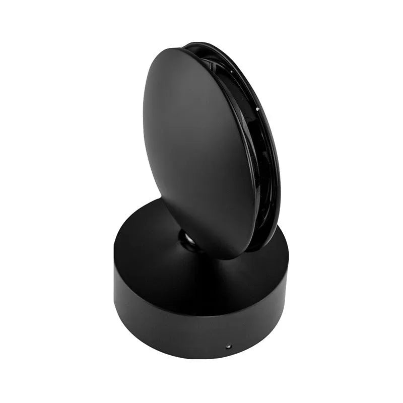 360-degree rotating linear light with RGB remote control in black shell for exhibition display