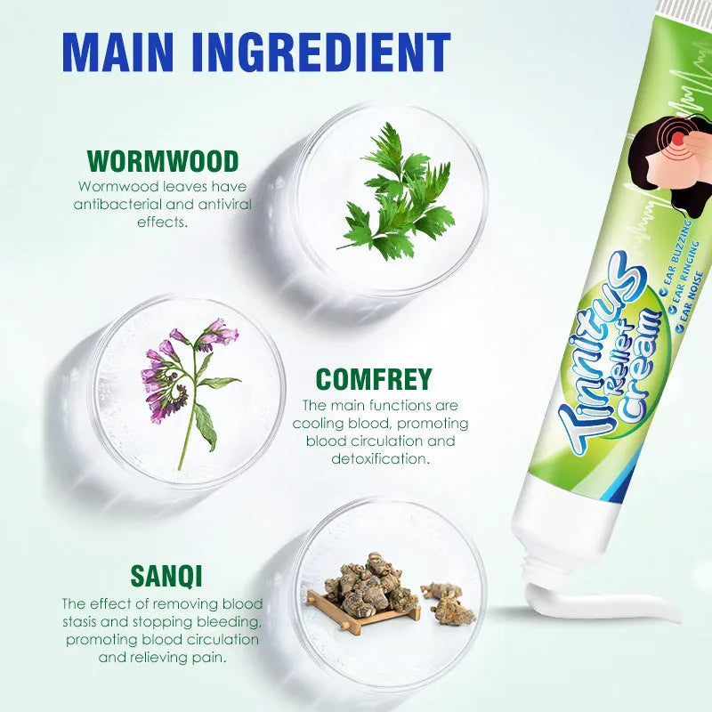 20g tube of Ear Kang Cream external ointment for ear pain and tinnitus relief