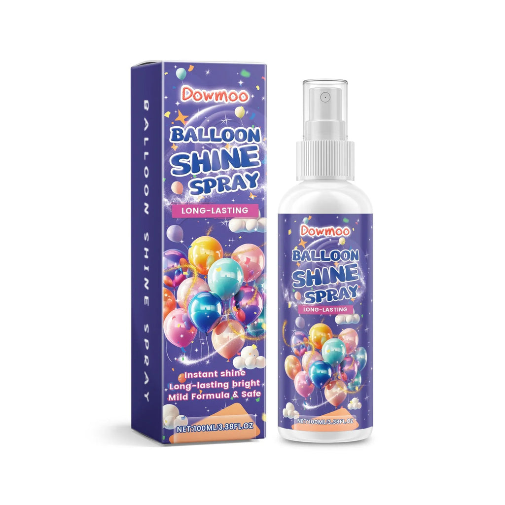 100ml balloon surface texture spray aerosol can for creating shiny finishes on event decorations