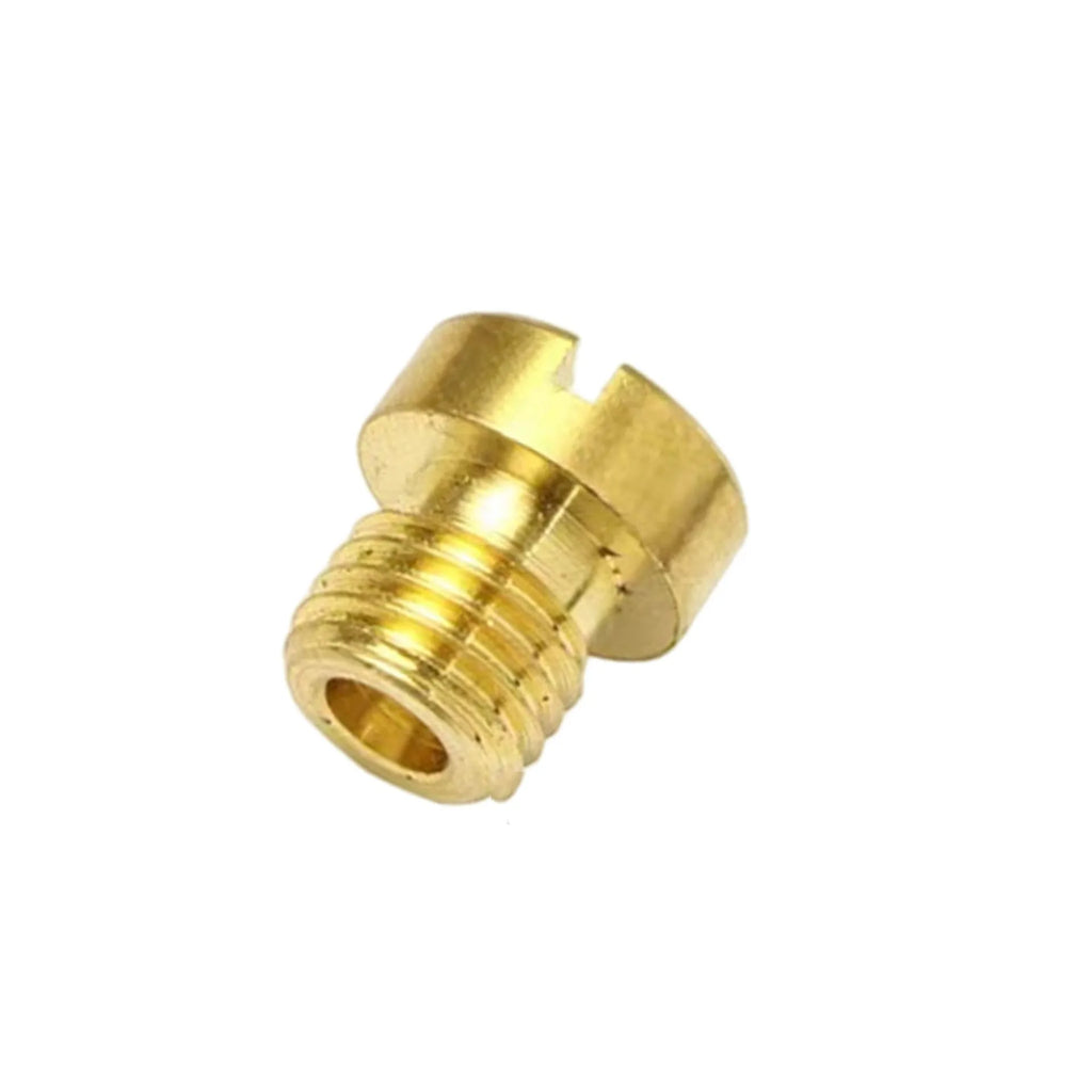 M6 brass carburettor main jet nozzle for Derotto PHBN PHVA with measuring hole sizes 55-150