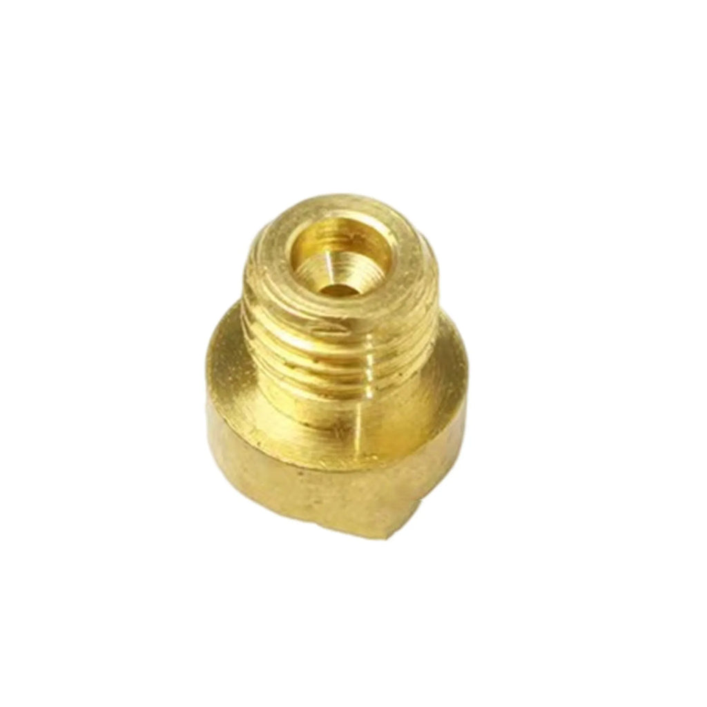 M6 brass carburettor main jet nozzle for Derotto PHBN PHVA with measuring hole sizes 55-150
