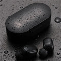 M1 Bluetooth wireless earphones in black or white colour with earbud style design