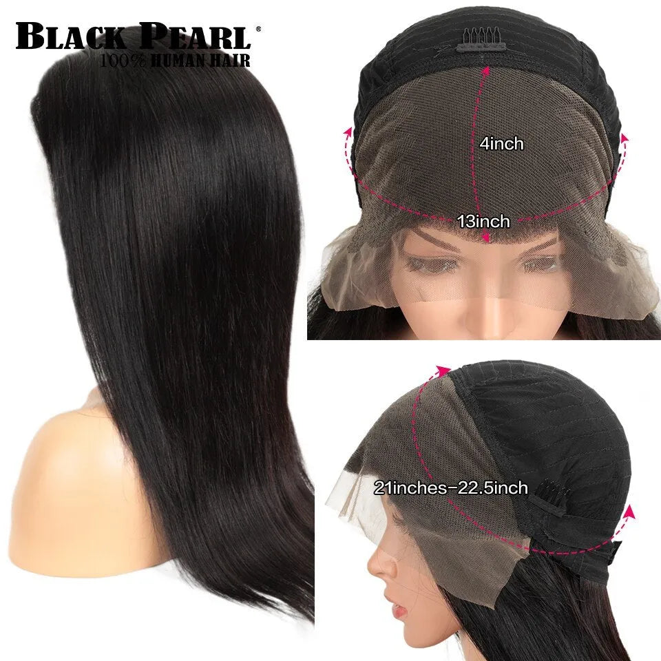 Chemical fibre straight hair hood on comfortable stretch net base, 12 to 26 inch length options