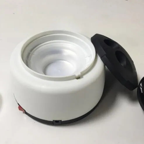 Steam nail gel remover, black colour, compact size, PP body, gel removal in seconds