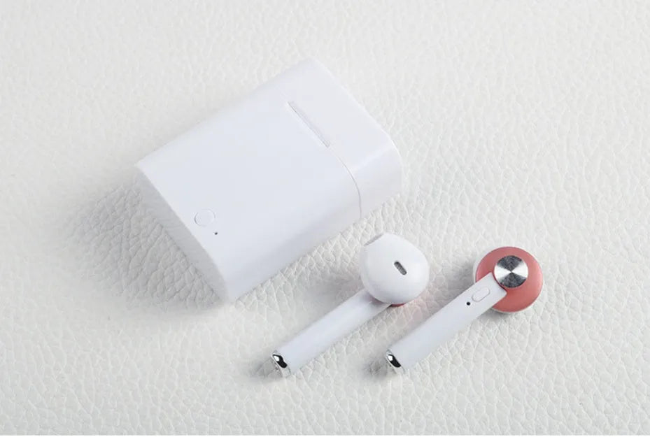 Wireless sports Bluetooth headset with earbuds in multiple colour options