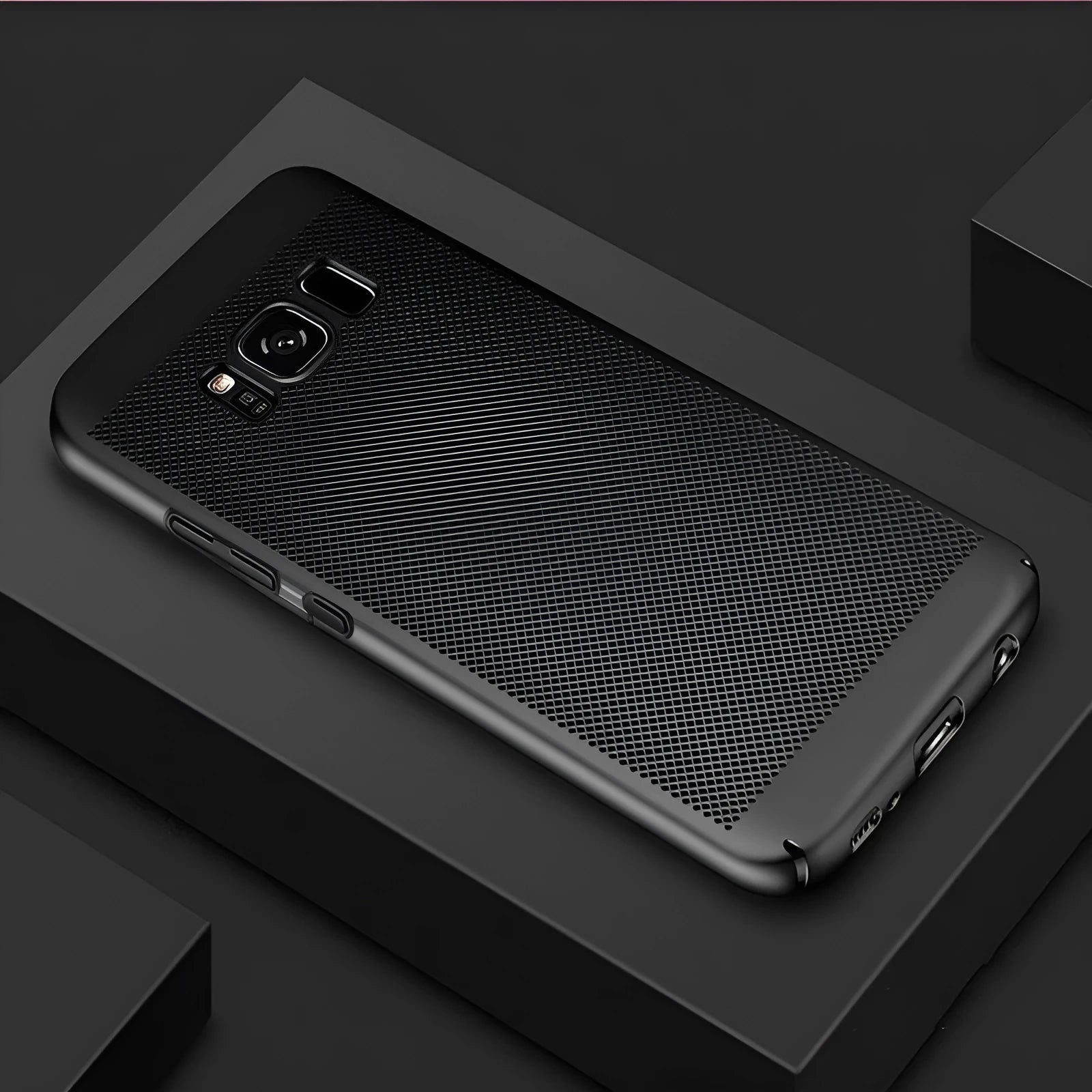 Samsung Galaxy S8 Plus resin phone case in simple style protective cover