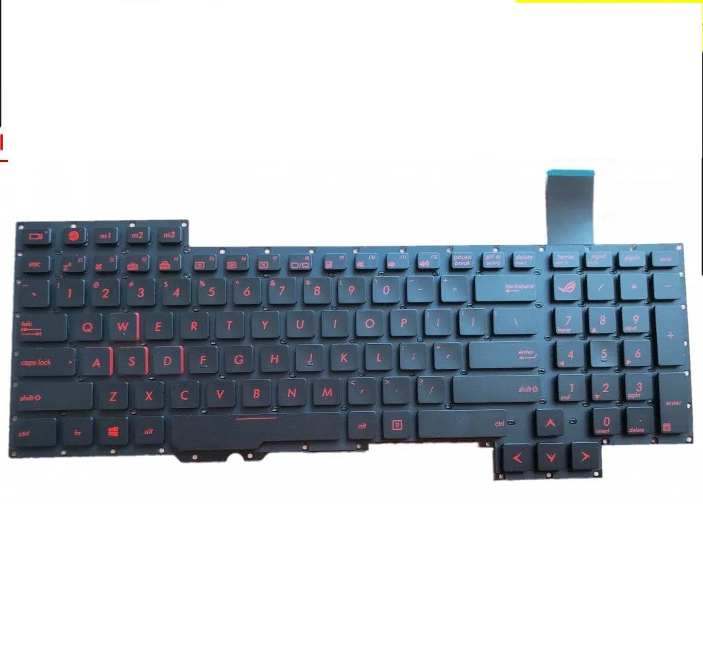 Black wired keyboard with PS/2 connection and multimedia function keys