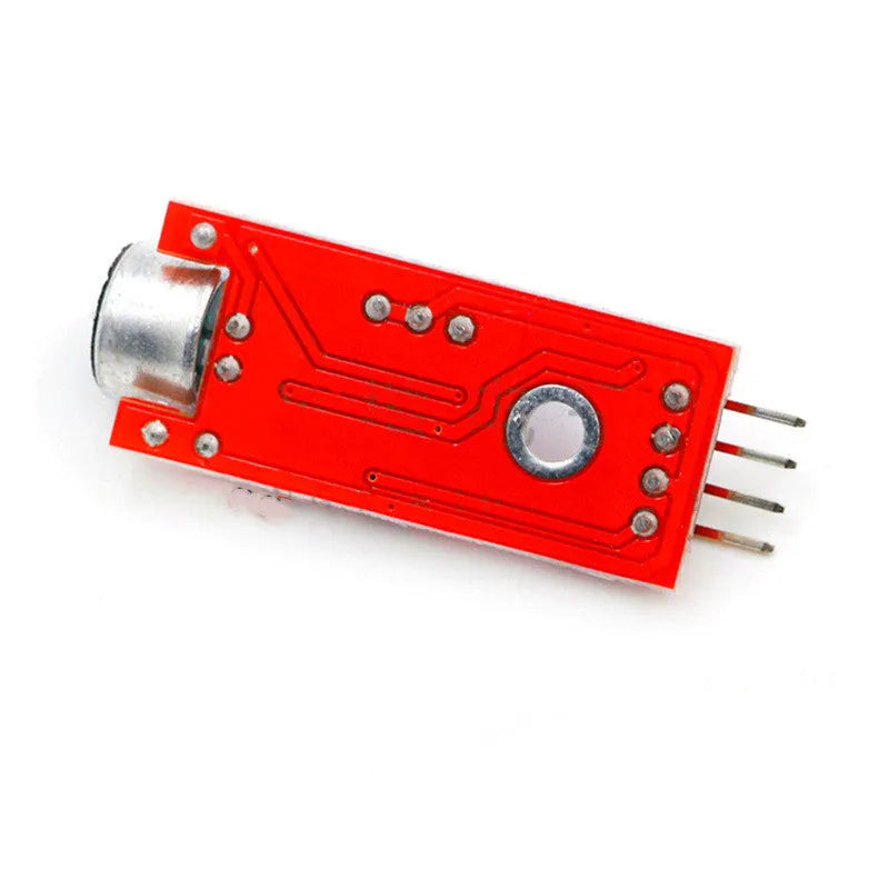 KY-037 high sensitivity microphone sensor module with 3mm screw hole on a white background